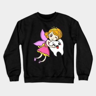 Mardi Gras Tooth Fairy Costume Original Gift Crewneck Sweatshirt